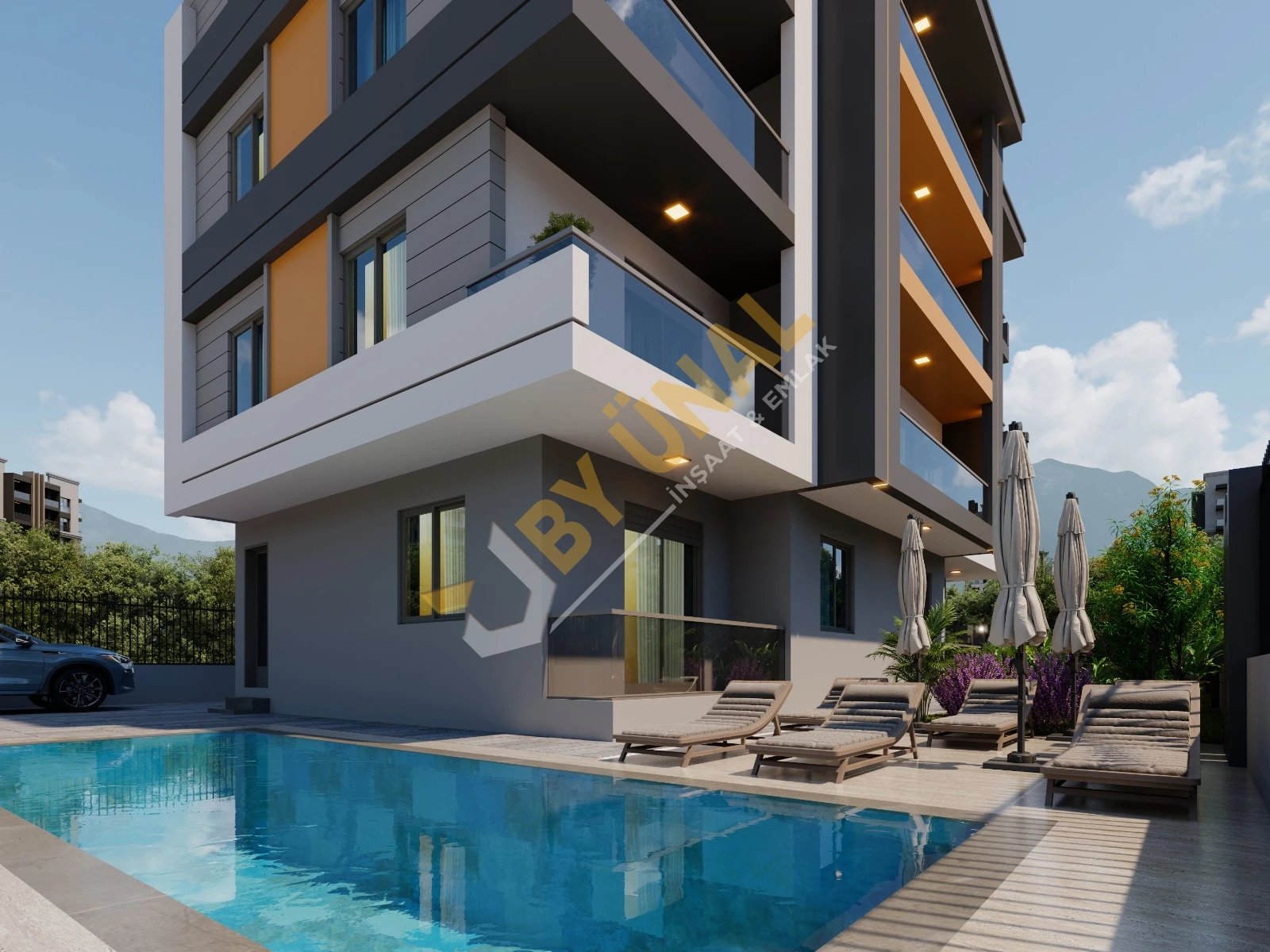 BY ÜNAL'DAN BAHÇEYAKA'DA '0' FAİZLE HAVUZLU DAİRE SAHİBİ OLUN !!