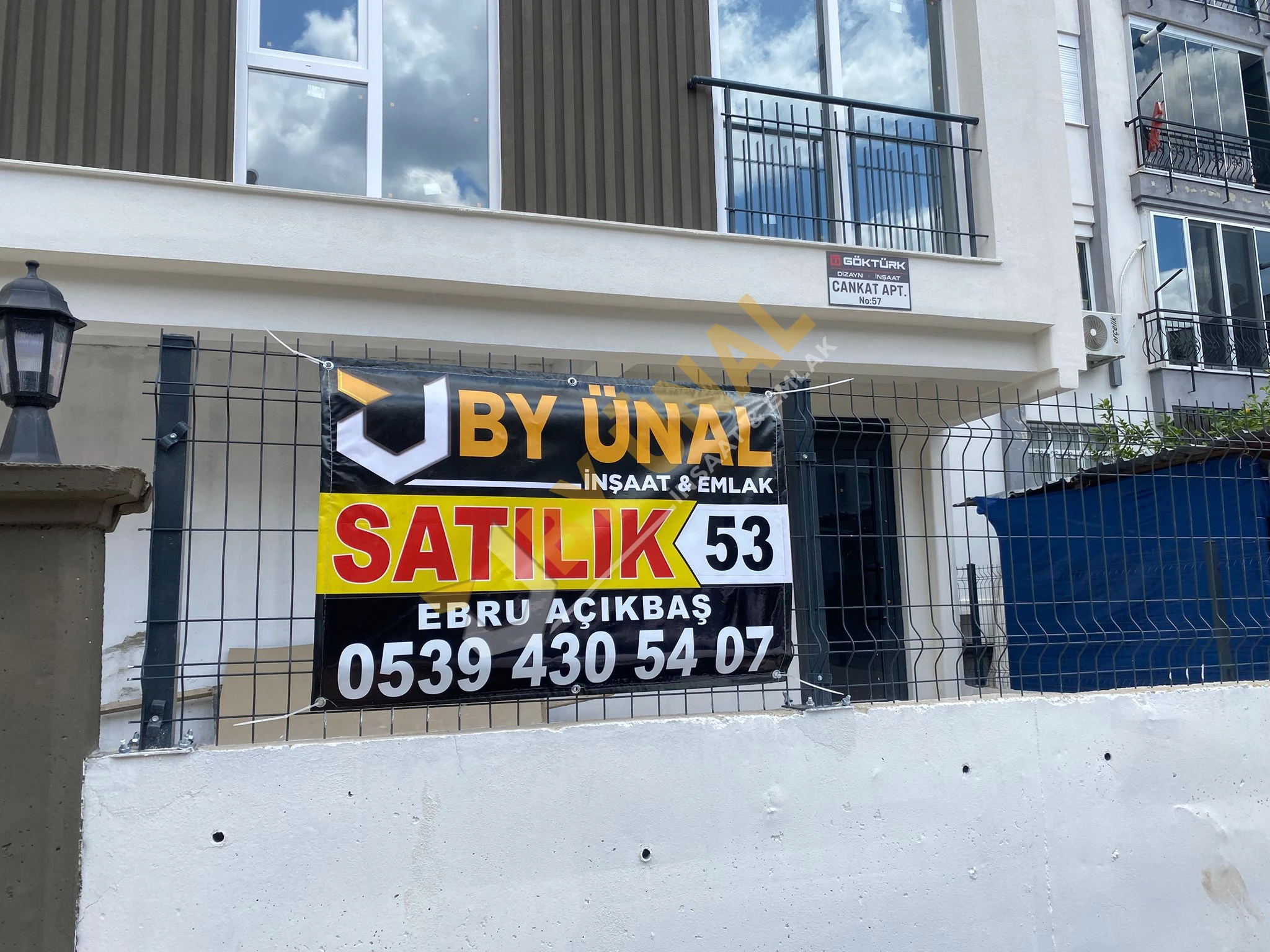 BY ÜNAL'DAN_KEPEZ GÜNDOĞDU'DA KATTA SATILIK SIFIR 1+1 DAİRE