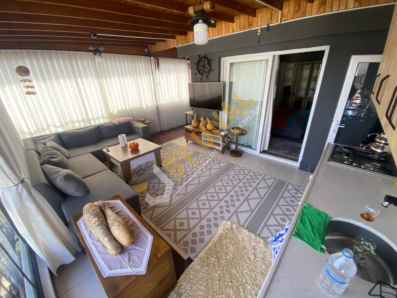 BY ÜNAL'DAN KEPEZ KÜTÜKÇÜ'DE SATILIK DOĞALGAZLI DUBLEKS DAİRE