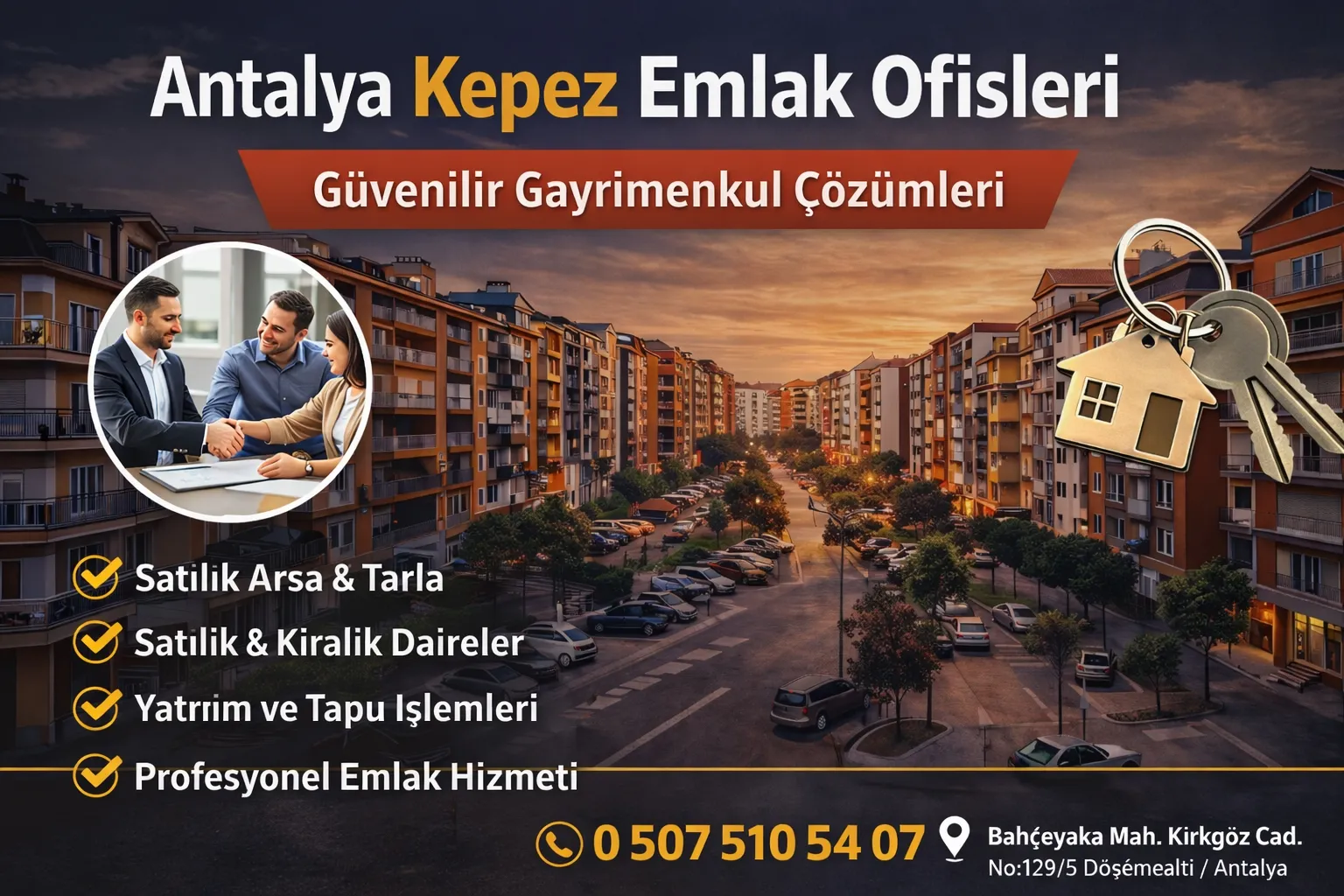 Antalya Kepez Emlak Ofisleri 